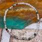 Faceted Rutilated Quartz Stretchy Bracelet