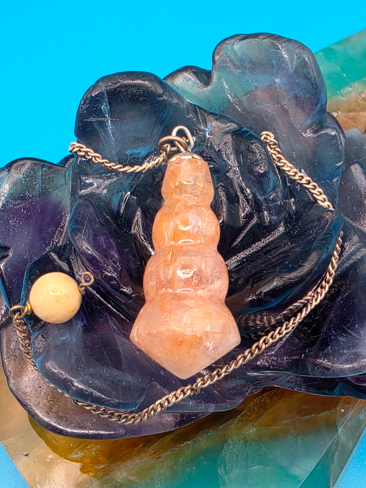 Fire Quartz Pendulum