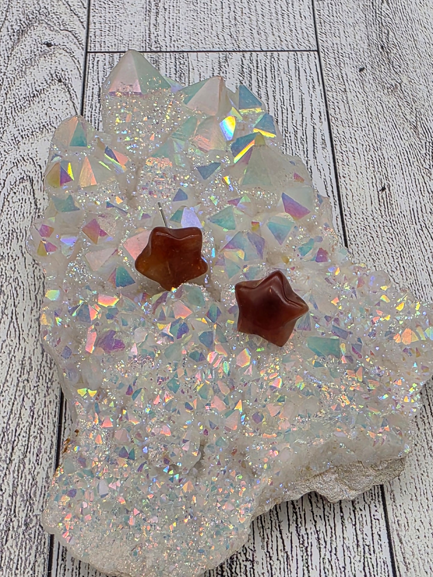 Crystal Star Earrings