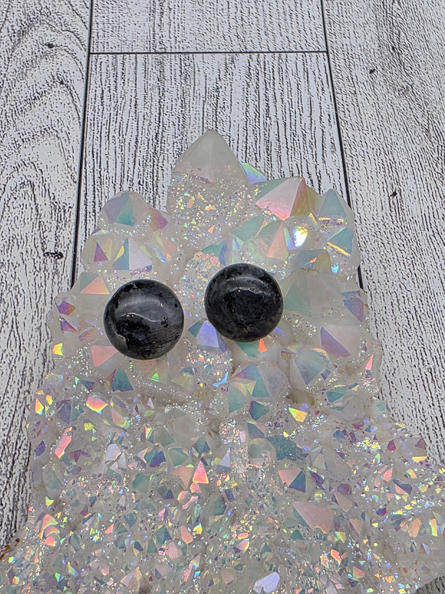 Round Crystal Earrings