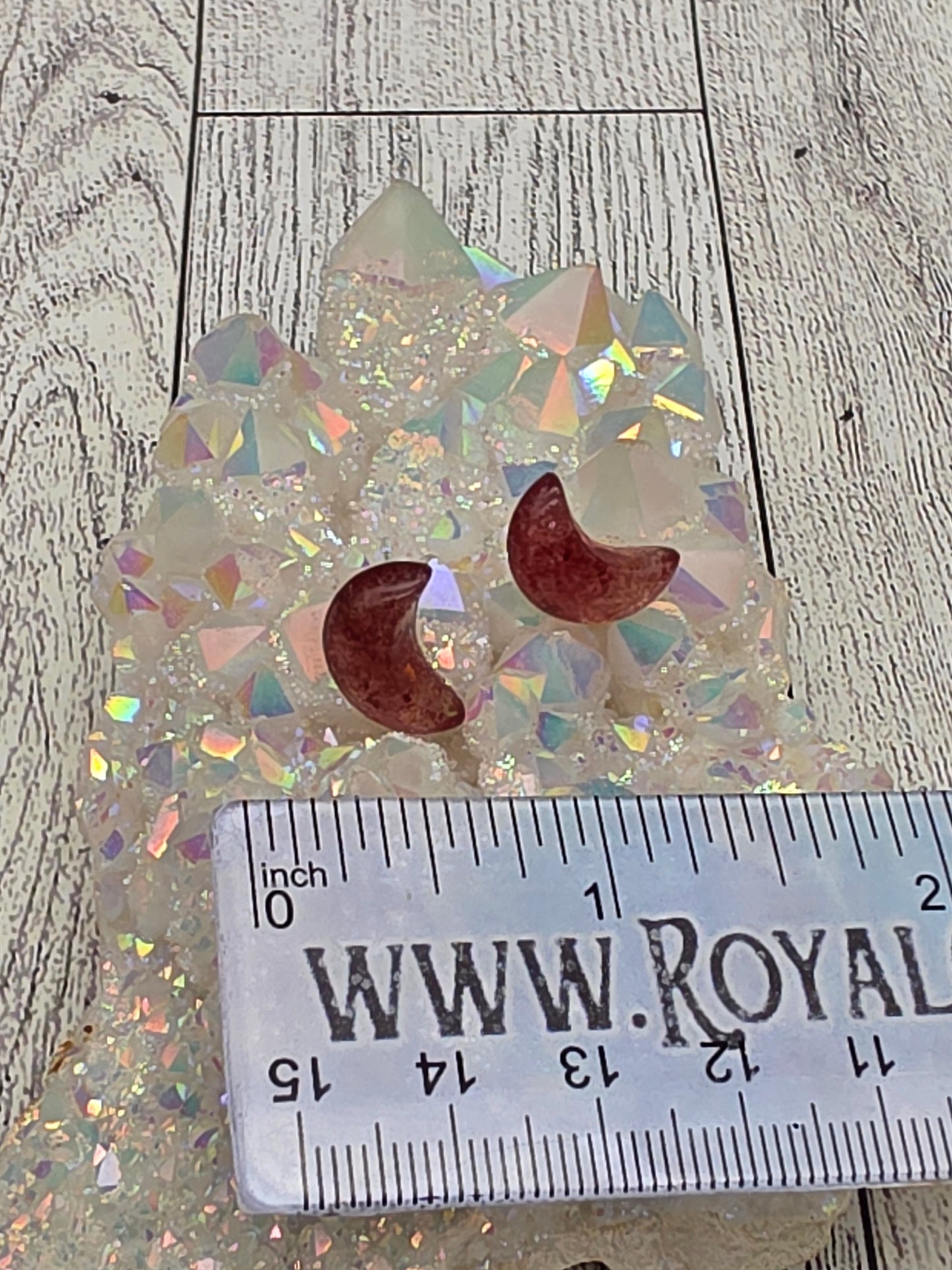 Crystal Moon Earrings