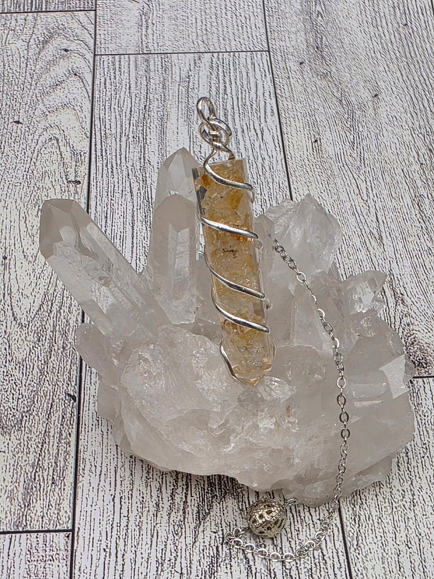 Crystal Point Pendulum