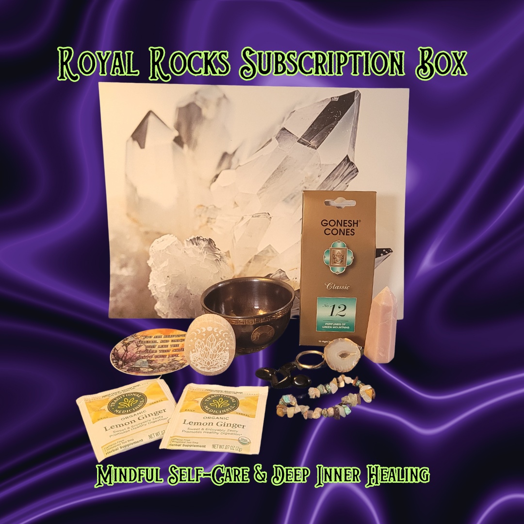 Royal Rocks Crystal Subscription Box for Self-Love and Energy Healing ...