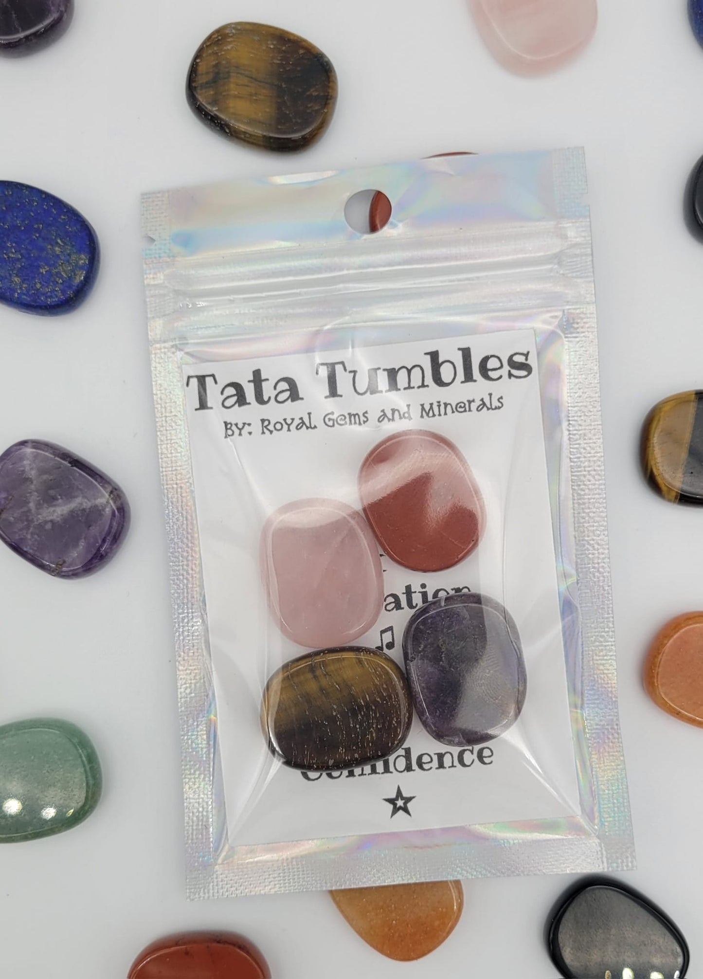 TaTa Tumble Crystal Sets - Crystals to Wear in Your Bra