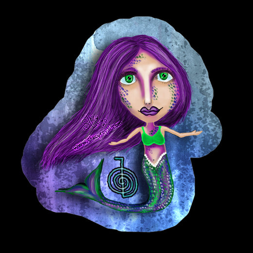 Mermaid Reiki Sticker