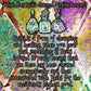 Reiki Tarot Sticker Cho Ku Rei Galaxy Card for Universal Healing - detail shot