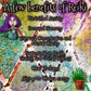 Reiki Tarot Sticker Cho Ku Rei Galaxy Card for Universal Healing - size reference