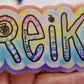 Reiki Word Sticker Rainbow "Everything is Known Inside" Design