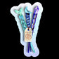 Reiki Magic Wand Sticker Crystal Wands with Cho Ku Rei Symbol