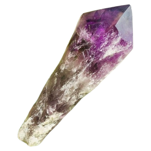 Crystal wand shape